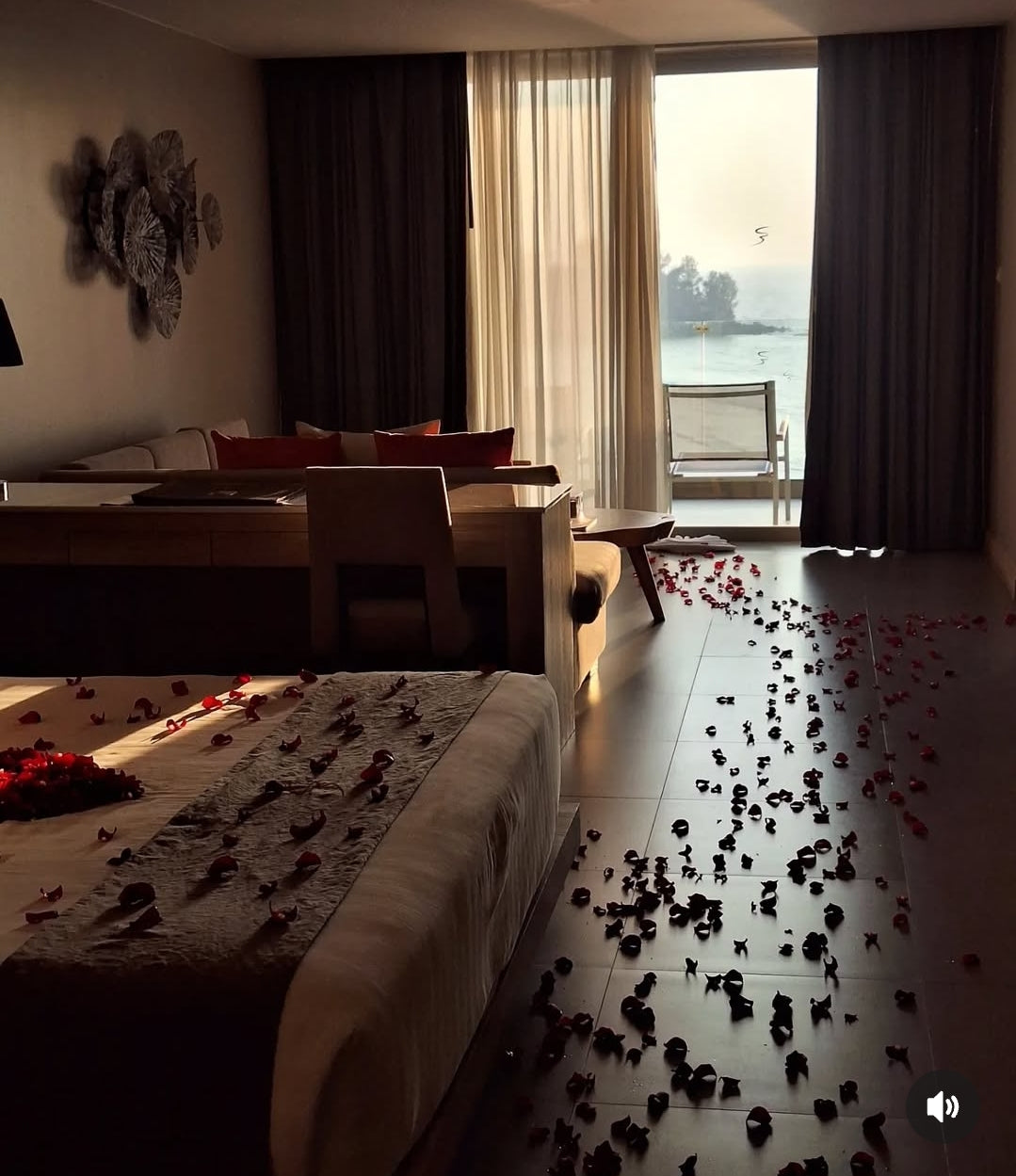 Heart x Petal on Floor