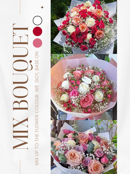 Pr - Mix Roses Bouquet