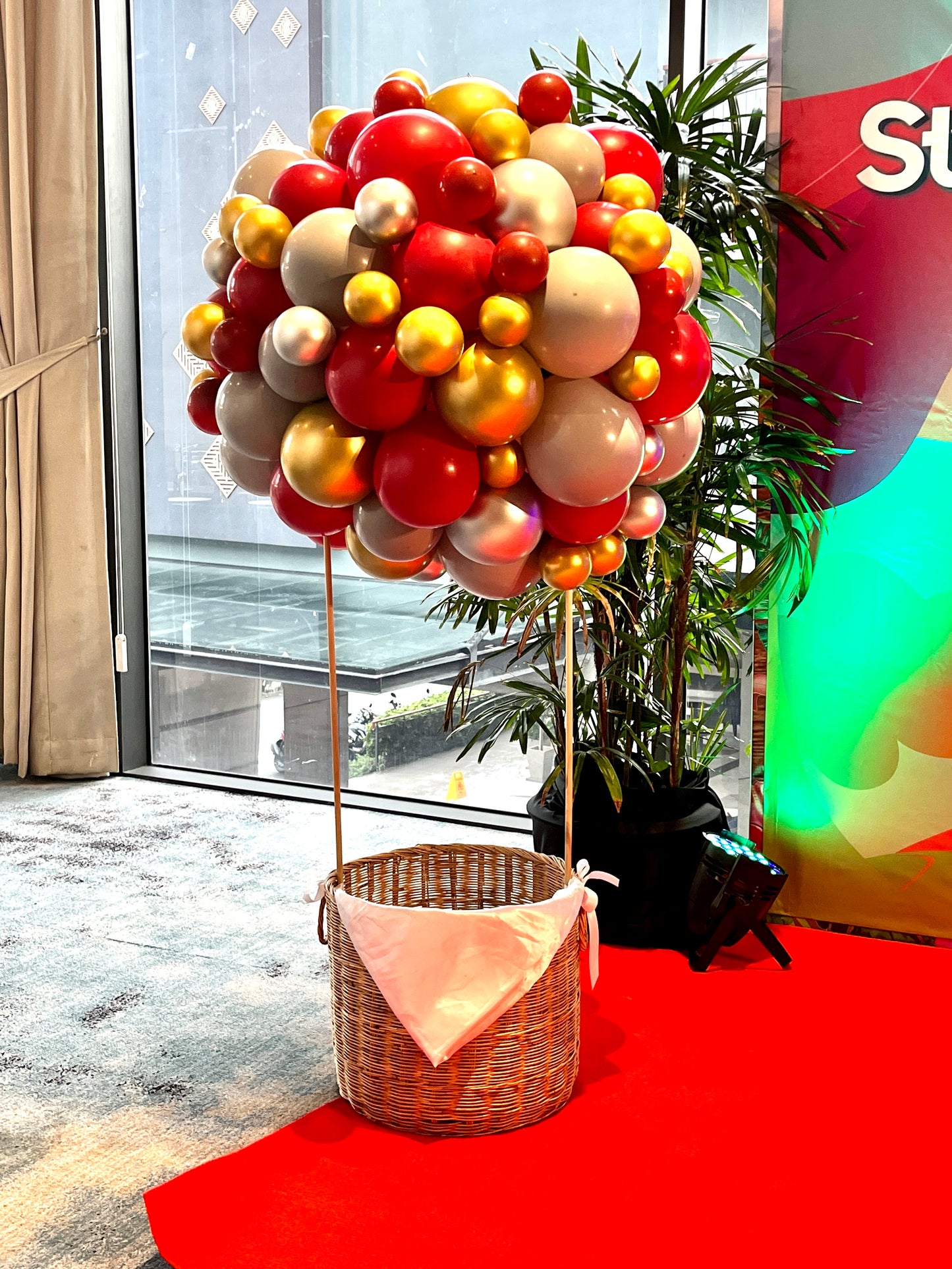 Bubble Balloon Basket Set
